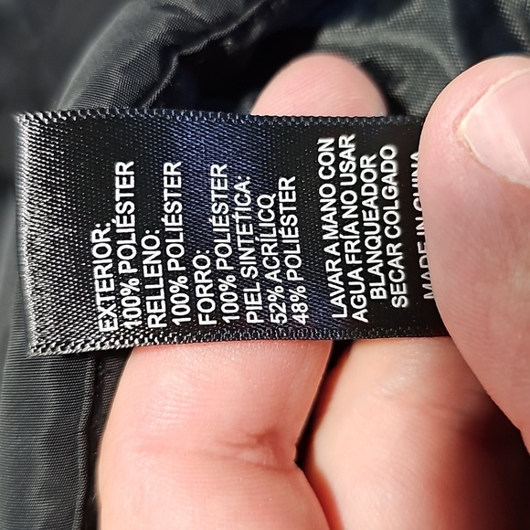 Ambiance Outwear small black zip up hooded coat - Picture 7 of 7